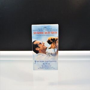 As Good as It Gets VHS 1998 Movie Jack Nicholson Helen Hunt